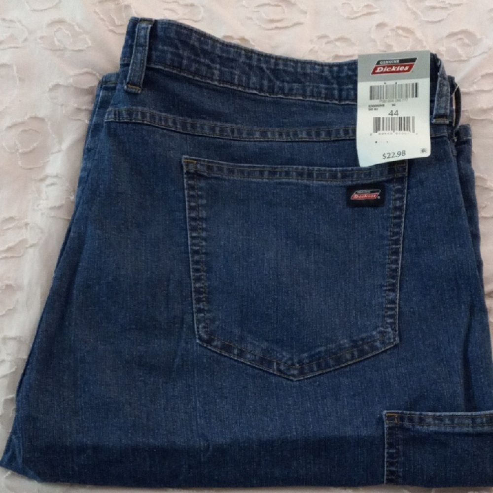 Dickies Men's Relaxed Fit FlexDark Blue Jeans Shorts